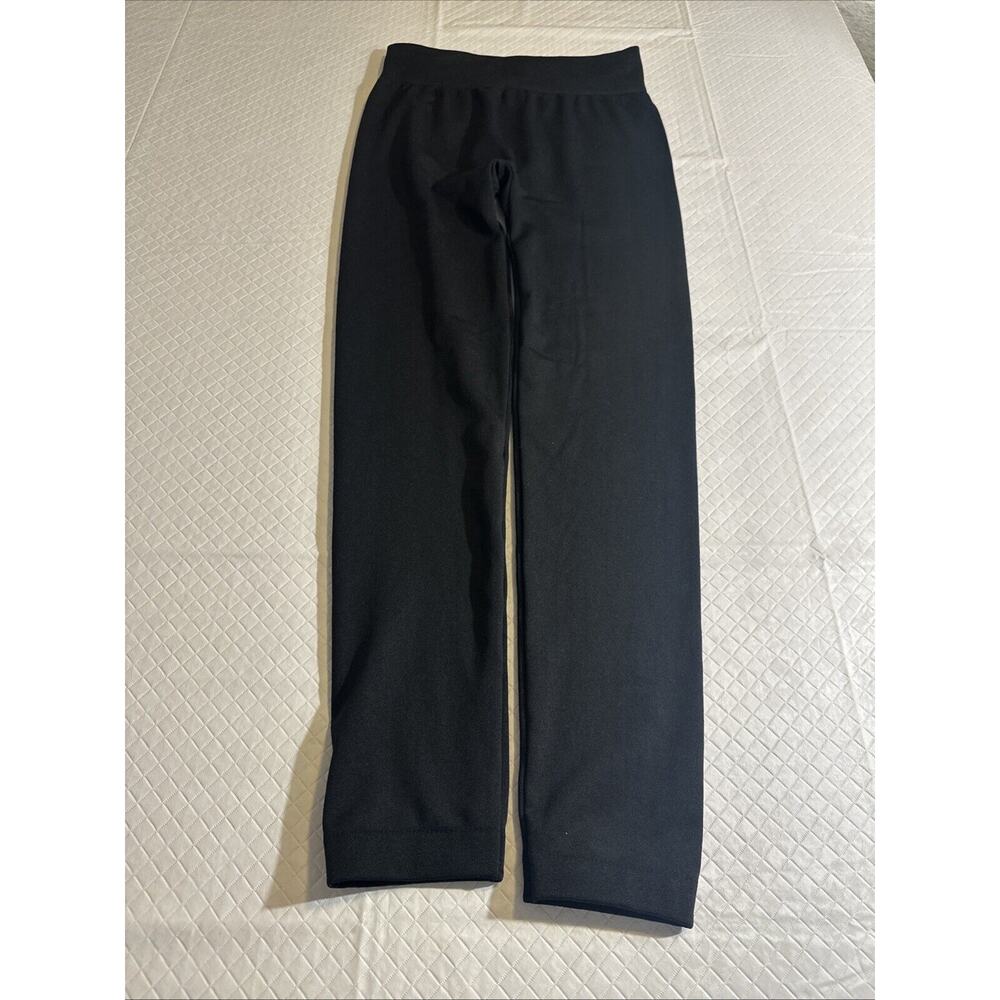 Terramar Leggings‎ Women’s Medium Black Fleece Lined Activewear Warm